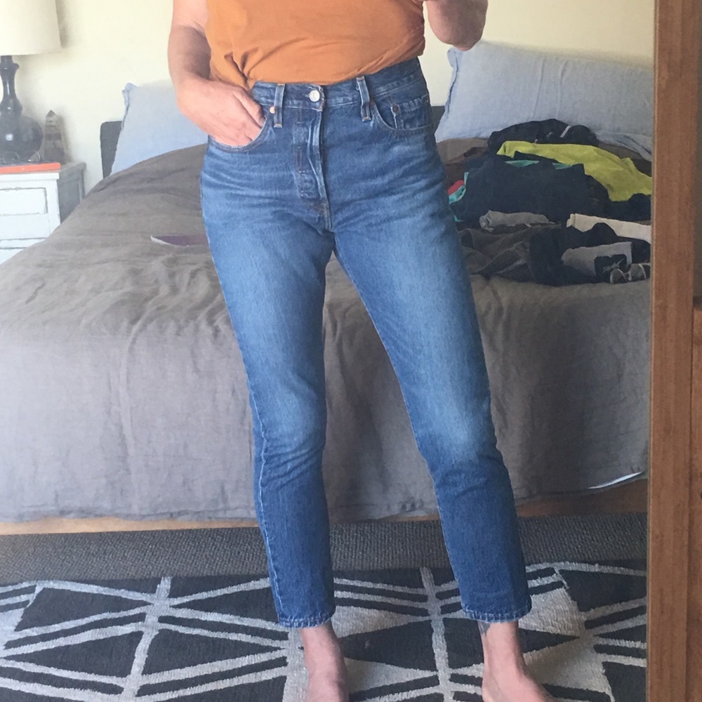 Original NWOT Levi’s 501 S Skinny Jeans button fly